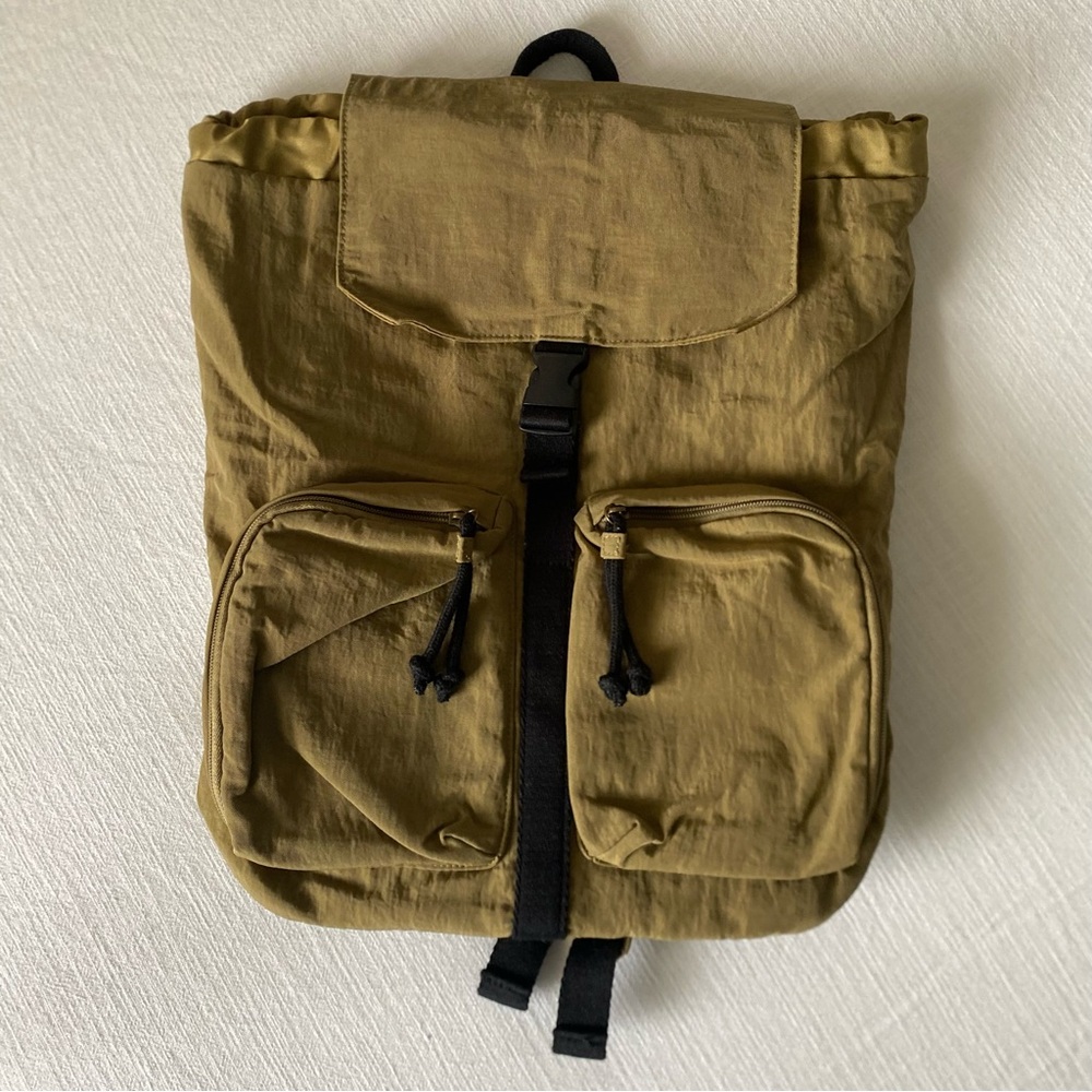 Universal Thread Olive Green Backpack With Front … - image 1